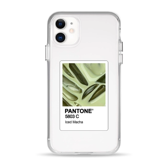 Чохол Pump Clear Case for iPhone 11 PANTONE Iced Macha