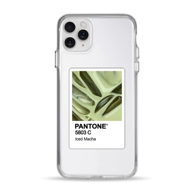 Чехол Pump Clear Case for iPhone 11 Pro Max PANTONE Iced Macha - цена, характеристики, отзывы, рассрочка, фото 1
