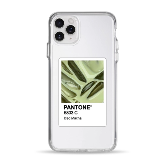 Чохол Pump Clear Case for iPhone 11 Pro Max PANTONE Iced Macha
