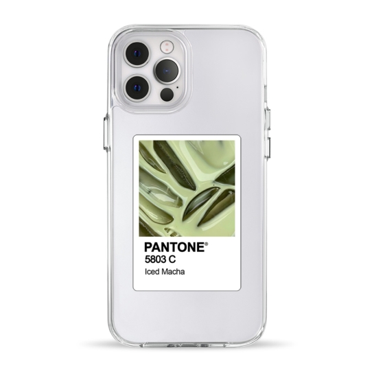 Чехол Pump Clear Case for iPhone 12 Pro Max PANTONE Iced Macha - цена, характеристики, отзывы, рассрочка, фото 1