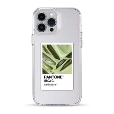 Чохол Pump Clear Case for iPhone 13 Pro Max PANTONE Iced Macha - цена, характеристики, отзывы, рассрочка, фото 1