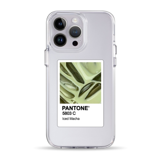 Чехол Pump Clear Case for iPhone 14 Pro Max PANTONE Iced Macha - цена, характеристики, отзывы, рассрочка, фото 1