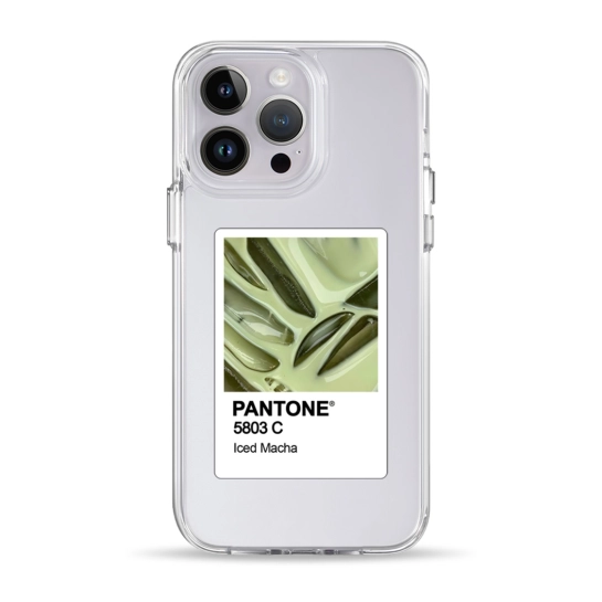 Чехол Pump Clear Case for iPhone 14 Pro PANTONE Iced Macha