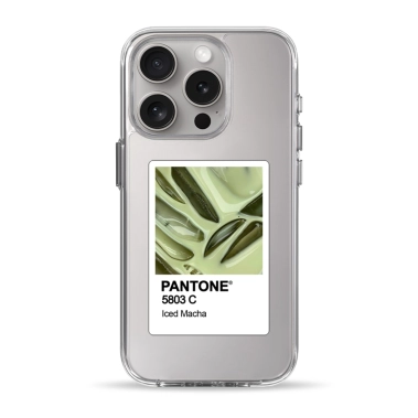 Чохол Pump Clear Case for iPhone 15 Pro PANTONE Iced Macha - цена, характеристики, отзывы, рассрочка, фото 1
