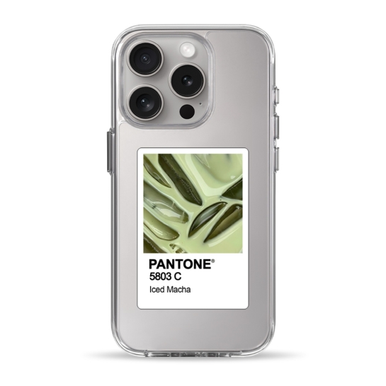 Чехол Pump Clear Case for iPhone 15 Pro PANTONE Iced Macha - цена, характеристики, отзывы, рассрочка, фото 1