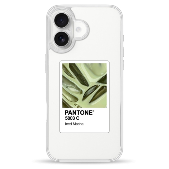 Чохол Pump Clear Case for iPhone 16 PANTONE Iced Macha - ціна, характеристики, відгуки, розстрочка, фото 1