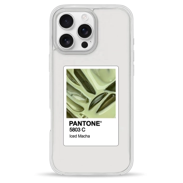 Чехол Pump Clear Case for iPhone 16 Pro Max PANTONE Iced Macha - цена, характеристики, отзывы, рассрочка, фото 1