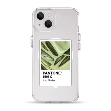 Чехол Pump Clear Case with MagSafe for iPhone 13 PANTONE Iced Macha - цена, характеристики, отзывы, рассрочка, фото 1