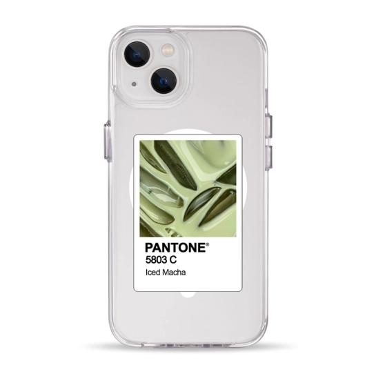 Чехол Pump Clear Case with MagSafe for iPhone 13 PANTONE Iced Macha