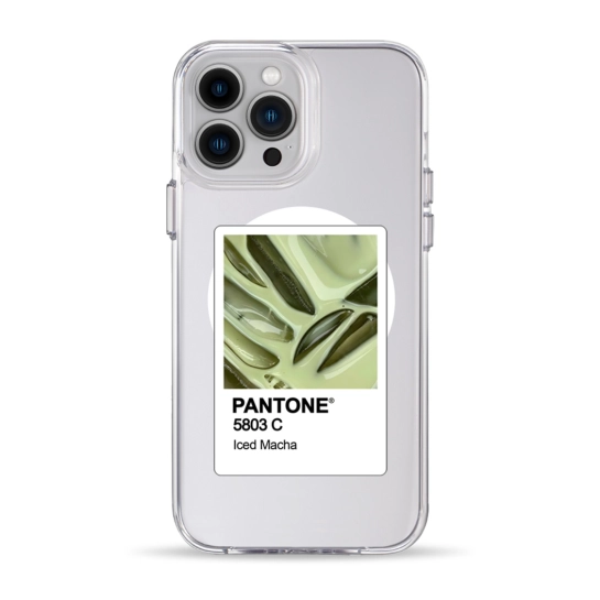 Чохол Pump Clear Case with MagSafe for iPhone 13 Pro Max PANTONE Iced Macha