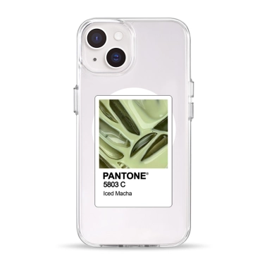 Чехол Pump Clear Case with MagSafe for iPhone 14 PANTONE Iced Macha - цена, характеристики, отзывы, рассрочка, фото 1