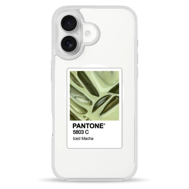 Чехол Pump Clear Case with MagSafe for iPhone 16 PANTONE Iced Macha - цена, характеристики, отзывы, рассрочка, фото 1