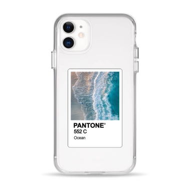 Чохол Pump Clear Case for iPhone 11 PANTONE Ocean - цена, характеристики, отзывы, рассрочка, фото 1