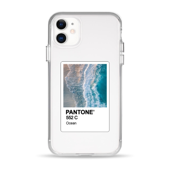 Чехол Pump Clear Case for iPhone 11 PANTONE Ocean - цена, характеристики, отзывы, рассрочка, фото 1