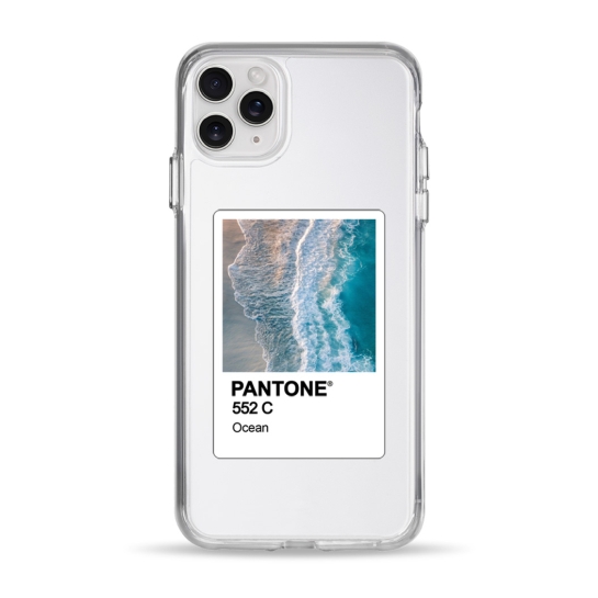 Чехол Pump Clear Case for iPhone 11 Pro Max PANTONE Ocean - цена, характеристики, отзывы, рассрочка, фото 1
