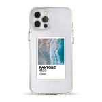 Чехол Pump Clear Case for iPhone 12 Pro Max PANTONE Ocean