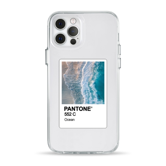 Чехол Pump Clear Case for iPhone 12/12 Pro PANTONE Ocean - цена, характеристики, отзывы, рассрочка, фото 1