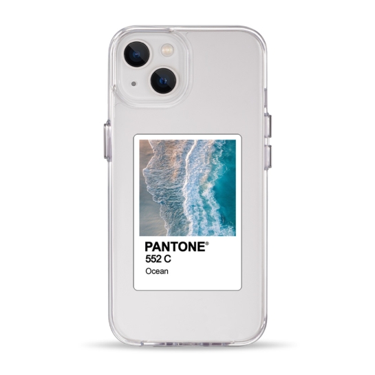 Чохол Pump Clear Case for iPhone 13 PANTONE Ocean - ціна, характеристики, відгуки, розстрочка, фото 1