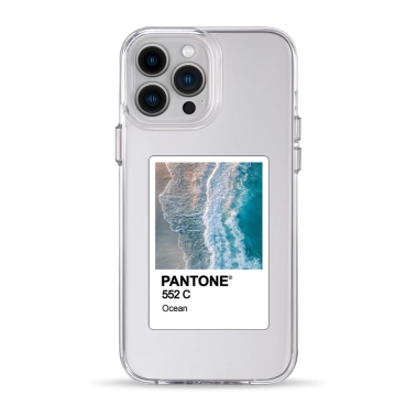 Чехол Pump Clear Case for iPhone 13 Pro Max PANTONE Ocean - цена, характеристики, отзывы, рассрочка, фото 1