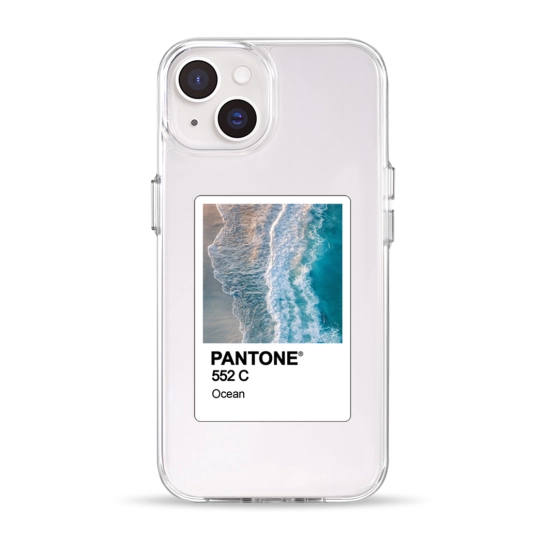 Чохол Pump Clear Case for iPhone 14 PANTONE Ocean