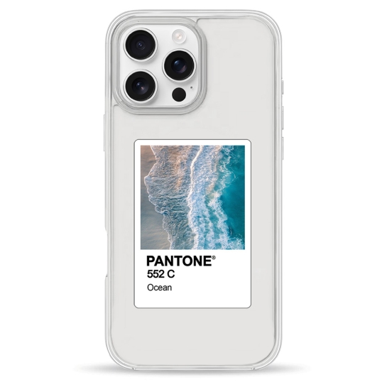Чехол Pump Clear Case for iPhone 16 Pro PANTONE Ocean - цена, характеристики, отзывы, рассрочка, фото 1