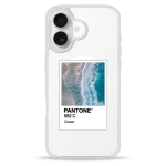 Чехол Pump Clear Case with MagSafe for iPhone 16 PANTONE Ocean