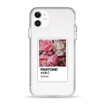 Чехол Pump Clear Case for iPhone 11 PANTONE Peonies