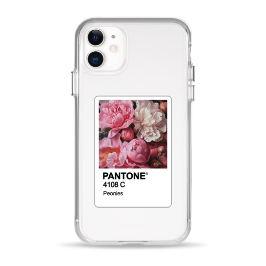 Чохол Pump Clear Case for iPhone 11 PANTONE Peonies - ціна, характеристики, відгуки, розстрочка, фото 1