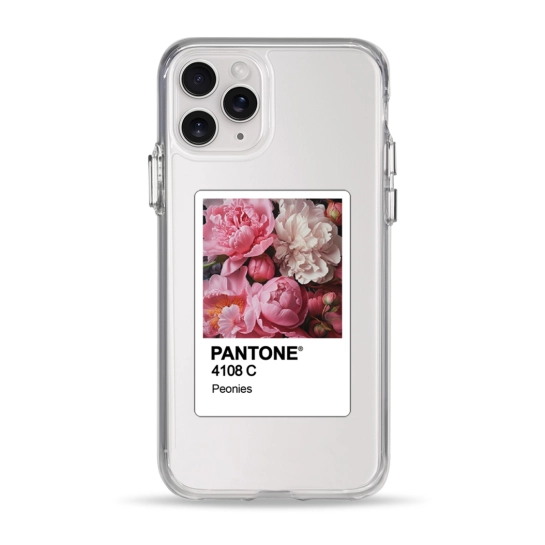 Чохол Pump Clear Case for iPhone 11 Pro PANTONE Peonies