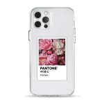 Чохол Pump Clear Case for iPhone 12/12 Pro PANTONE Peonies
