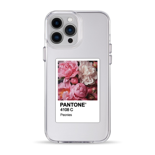 Чехол Pump Clear Case for iPhone 13 Pro Max PANTONE Peonies - цена, характеристики, отзывы, рассрочка, фото 1