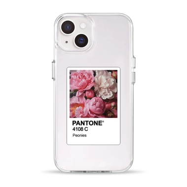 Чохол Pump Clear Case for iPhone 14 PANTONE Peonies - цена, характеристики, отзывы, рассрочка, фото 1