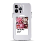 Чехол Pump Clear Case with MagSafe for iPhone 14 Pro Max PANTONE Peonies