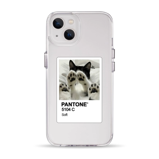 Чохол Pump Clear Case for iPhone 13 PANTONE Soft