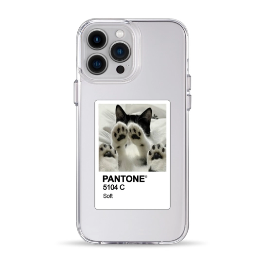 Чехол Pump Clear Case for iPhone 13 Pro Max PANTONE Soft