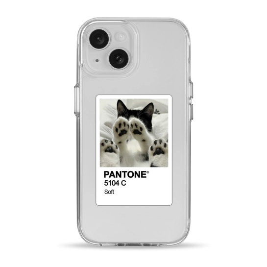 Чохол Pump Clear Case for iPhone 15 PANTONE Soft