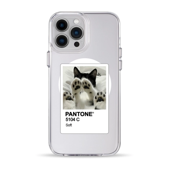 Чохол Pump Clear Case with MagSafe for iPhone 13 Pro Max PANTONE Soft