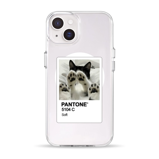 Чохол Pump Clear Case with MagSafe for iPhone 14 PANTONE Soft