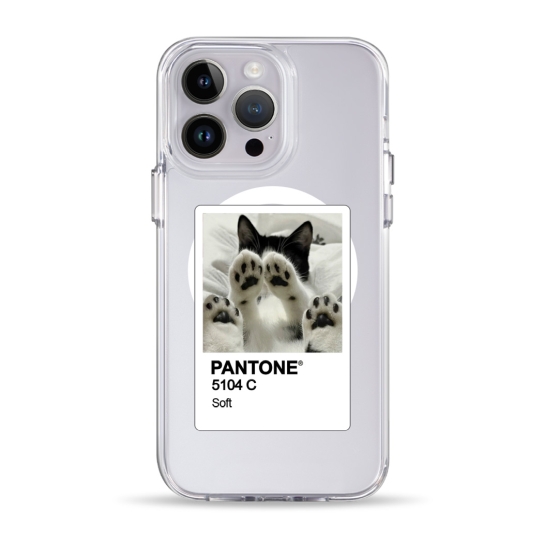 Чохол Pump Clear Case with MagSafe for iPhone 14 Pro Max PANTONE Soft - ціна, характеристики, відгуки, розстрочка, фото 1