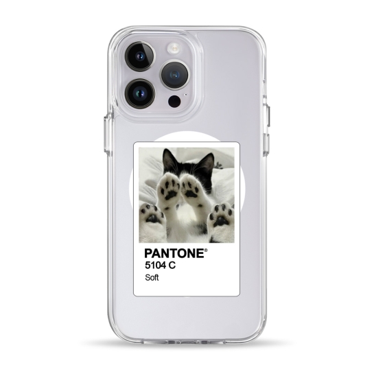 Чохол Pump Clear Case with MagSafe for iPhone 14 Pro PANTONE Soft - ціна, характеристики, відгуки, розстрочка, фото 1
