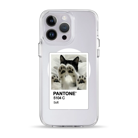 Чохол Pump Clear Case with MagSafe for iPhone 14 Pro PANTONE Soft