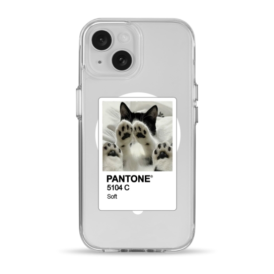 Чехол Pump Clear Case with MagSafe for iPhone 15 PANTONE Soft - цена, характеристики, отзывы, рассрочка, фото 1