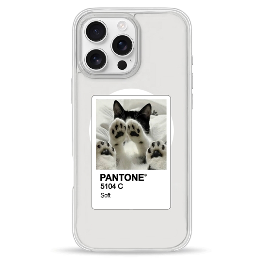 Чехол Pump Clear Case with MagSafe for iPhone 16 Pro Max PANTONE Soft - цена, характеристики, отзывы, рассрочка, фото 1