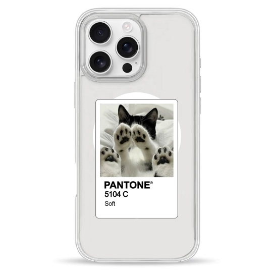 Чохол Pump Clear Case with MagSafe for iPhone 16 Pro PANTONE Soft