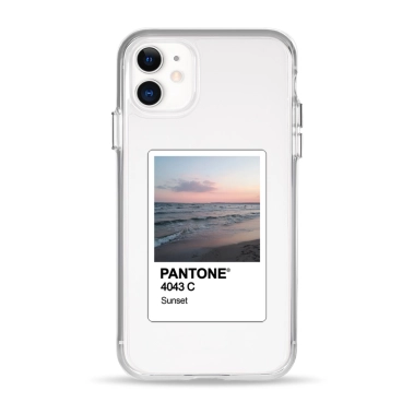 Чохол Pump Clear Case for iPhone 11 PANTONE Sunset - цена, характеристики, отзывы, рассрочка, фото 1