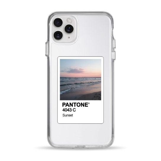 Чохол Pump Clear Case for iPhone 11 Pro Max PANTONE Sunset - ціна, характеристики, відгуки, розстрочка, фото 1