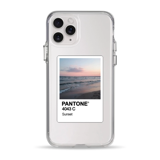 Чехол Pump Clear Case for iPhone 11 Pro PANTONE Sunset