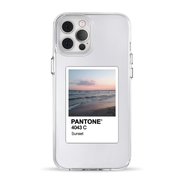 Чохол Pump Clear Case for iPhone 12 Pro Max PANTONE Sunset - цена, характеристики, отзывы, рассрочка, фото 1
