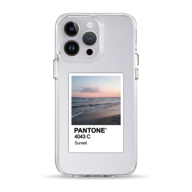 Чохол Pump Clear Case for iPhone 14 Pro PANTONE Sunset - цена, характеристики, отзывы, рассрочка, фото 1