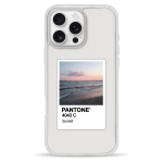 Чехол Pump Clear Case for iPhone 16 Pro Max PANTONE Sunset